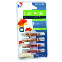 Conditionneur d’eau gold'activ nano en ampoule x 4