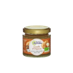Confit d'oignon bio Saveurs Attitudes - 125 g