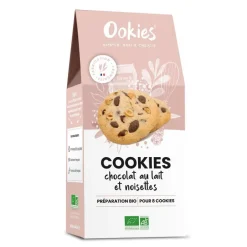 Cookies au chocolat au lait et noisettes Ookies - 325 g