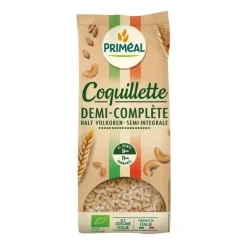 Coquillettes demi-complètes bio - sachet de 1 kg
