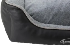 Corbeille à mémoire de forme pour chien et chat Château Scruffs – Taille S