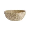 Corbeille coloris marron en osier - Ø 30 cm