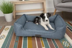 Corbeille pour chien bleu Manhattan Scruffs – Taille XL