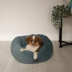 Corbeille pour chien coloris vert Scruffs Oslo Donut – Taille L