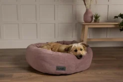 Corbeille pour chien coloris rose Scruffs Oslo Donut – Taille XL