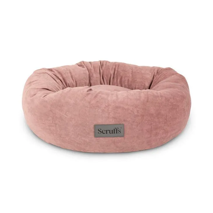 Corbeille pour chien et chat coloris rose Scruffs Oslo Donut – Taille M