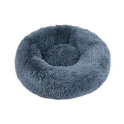 Corbeille ronde moelleuse grise pour chien et chat Wouapy - 90 cm