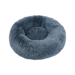 Corbeille ronde moelleuse pour chien et chat coloris gris Wouapy - Ø 50 cm