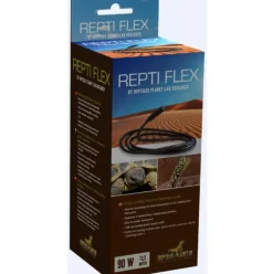 Cordon chauffant pour vivarium coloris noir Reptile Planet Repti Flex 90W 10,5 m - Ø 7 mm
