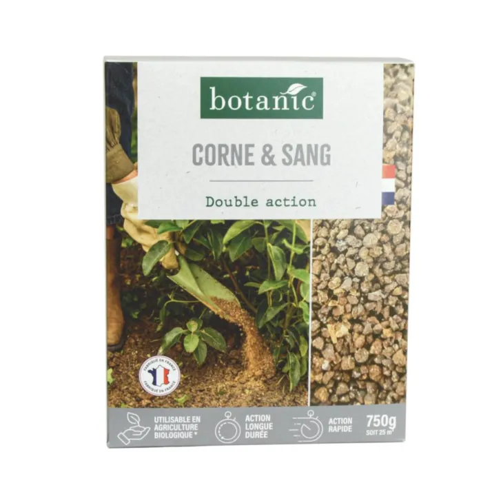 Corne & sang en boîte botanic® - 750 g