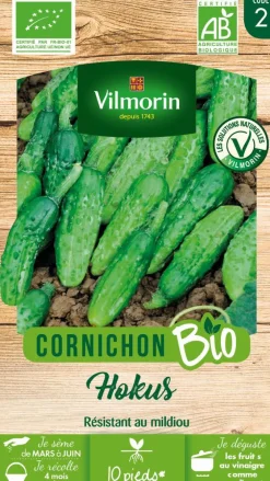 Cornichon Hokus Bio Vilmorin - graines à semer