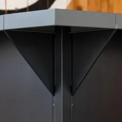 Cornière d'habillage d'angle noir Eno Modulo ou Felix