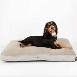 Couchage orthopédique pour chien coloris marron Scruffs Harvard - Taille L 100 x 70 x 12 cm