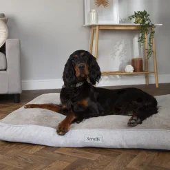 Couchage orthopédique pour chien coloris marron Scruffs Harvard - Taille L 100 x 70 x 12 cm