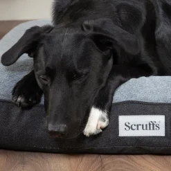 Couchage orthopédique pour chien coloris gris Scruffs Harvard - Taille L 100 x 70 x 12 cm