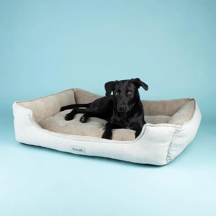 Couchage orthopédique pour chien coloris marron Scruffs Harvard - Taille XXL 110 x 82 x 22 cm