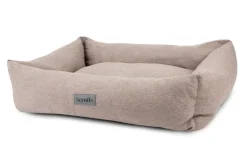 Couchage pour chien coloris gris corbeille Scruffs Ellen - Taille XL 90 x 70 x 18 cm