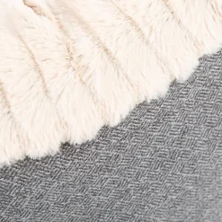 Couchage pour chien ou chat coloris gris corbeille ronde Scruffs Ellen - Taille M Ø 55 cm