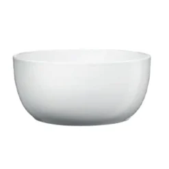 Coupe en céramique blanche Basel - Ø 16 x H 8 cm