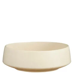 Coupe en grès crème Nika - Ø 23 x H 8,5 cm