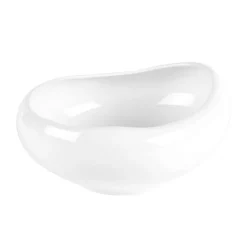 Coupe en porcelaine blanche Organic - Ø19 x H 18 cm