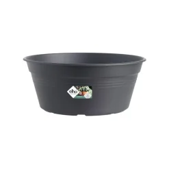 Coupe living noir Elho Green Basics - Ø 33 cm