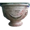 Coupe pied la Madeleine patine ancienne en terre cuite H 52 x Ø 72 cm