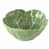 Coupelle en dolomite verte Cabbage - Ø 13,5 x H 6,5 cm