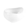 Coupelle en porcelaine blanche Organic - Ø  12 x H 11 cm