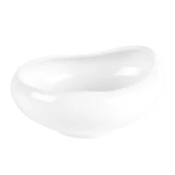 Coupelle en porcelaine blanche Organic - Ø15 x H 14 cm