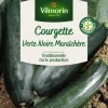 Courgette Verte Noire Maraîchère Format Éco Vilmorin - graines à semer