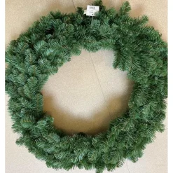 Couronne artificielle verte Colorado - Ø 90 cm