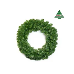 Couronne artificielle verte Colorado - Ø 60 cm