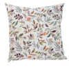 Coussin Adagio Lilas coloris blanc en coton - 45 x 45 cm