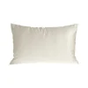 Coussin décoratif rectangulaire en coton coloris beige Serge Encre - 30 x 50 cm