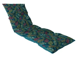 Coussin de bain de soleil flocons Brasilia - 180 x 56 x 10 cm