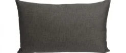 Coussin de dossier pour lounge, noir mat, STERN New Holly - 75x46x20 cm