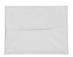 Coussin en tissu traité extérieur et mousse gris argile Fermob Bistro - 28 x 38 cm