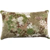 Coussin extérieur champêtre en tissu coton/mousse polyester coloris Poésie automnale Fermob Bouquet sauvage - 68 x 44 cm
