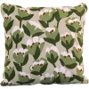 Coussin extérieur Tulipe en tissu coton/mousse polyester coloris Poésie automnale Fermob Bouquet sauvage - 44 x 44 cm