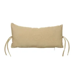 Coussin pour chaise suspendue en polyester beige - 100 x 123 x 15 cm