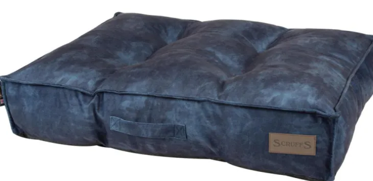 Coussin pour chien bleu Kensington – Taille M