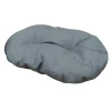 Coussin pour chien et chat ovale hydrofuge coloris bleu Croci - 61 x 40 cm