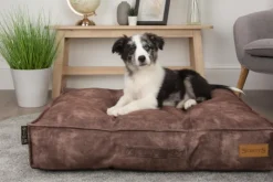 Coussin pour chien marron Kensington – Taille L