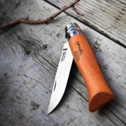 Couteau Bricolage et artisanat coloris naturel n°8 Opinel