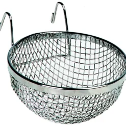 Couvoir métallique pour oiseaux exotiques coloris gris Flamingo – 12 cm