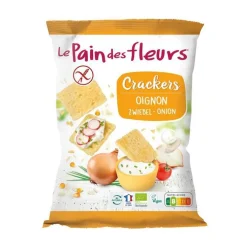Crackers oignon bio en sachet Pain Des Fleurs - 75 g