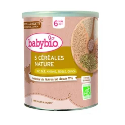 Céréales Nature Blé Avoine Riz - 220 gr / Dès 8 mois