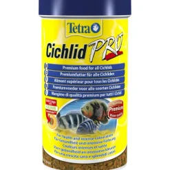 Crisps pour cichlidés enrichis en vitamines - TETRA Cichlid - Contenance 500ml