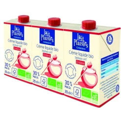 Crème liquide entière 3x20cl LAIT PLAISIRS